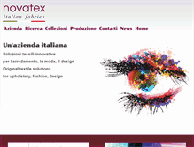 Tablet Screenshot of novatexfabrics.com